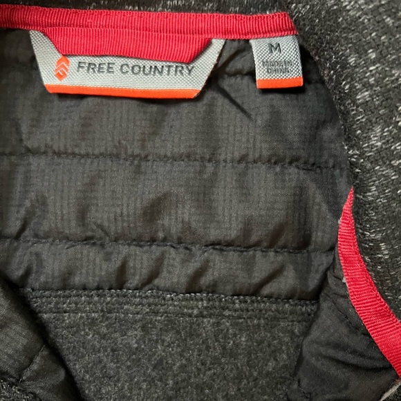 Free Country Frore Sweater-Knit Fleece Jacket - Men's Size Medium - Picture 5 of 9